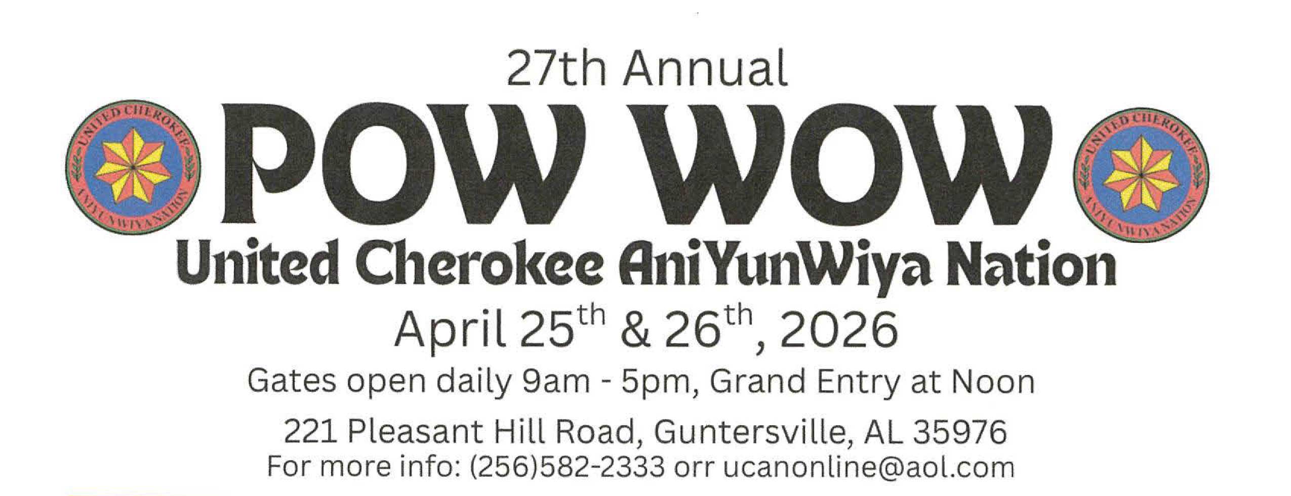27th Annual Pow Wow